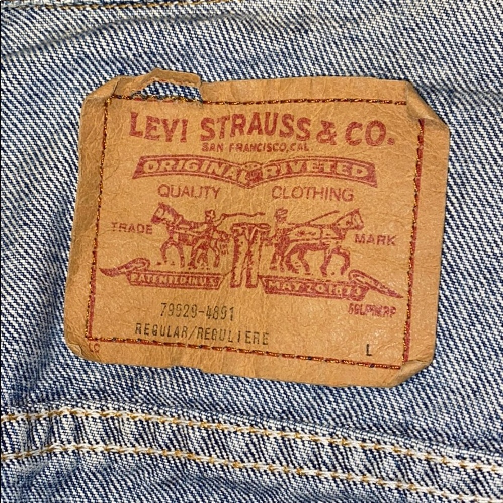 Vintage Levi’s Strauss & Co Jeans Jacket - Picture 3 of 3